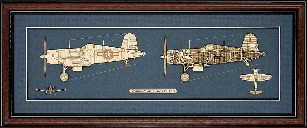"F4U-1D Corsair Cutaway"