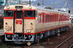 快速で運用中の列車(野々口)