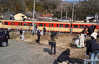 福渡駅・街路の清掃