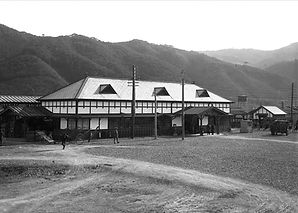 省線　津山駅