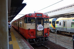 岡山到着