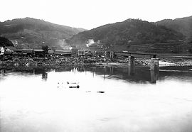 福渡旭川鉄橋流出江見写真館さん.jpg