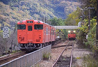 2021-11 列車交換 牧山 河西さん