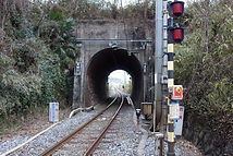 天神川トンネル　京田辺側