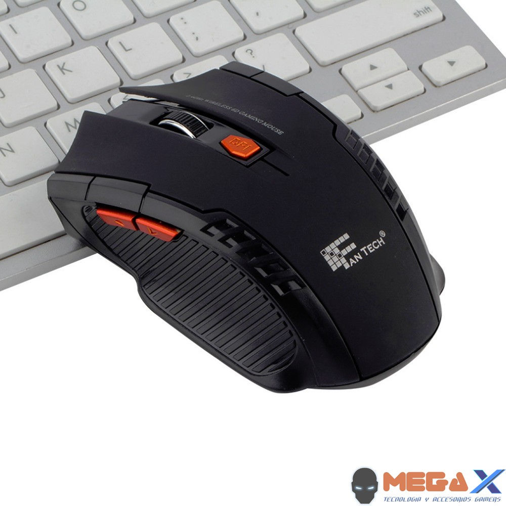Mouse Gamer Inalambrico Negro