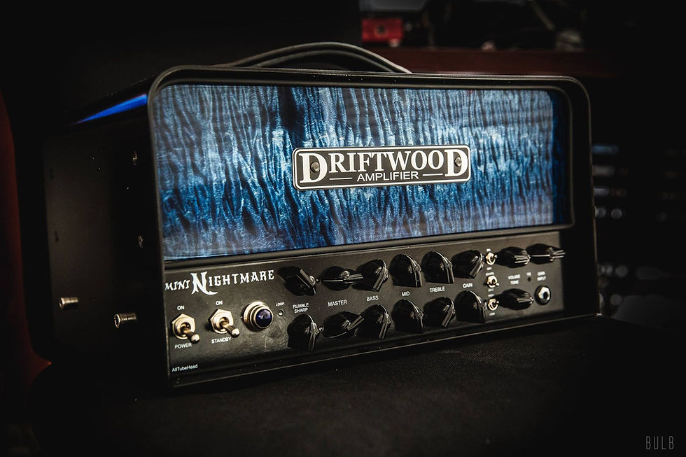 MiniNightmare blue flamed maple - Misha Mansoor