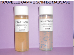 gamme de massage du cuir cheveu
