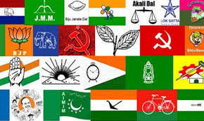 Photos of election symbols.