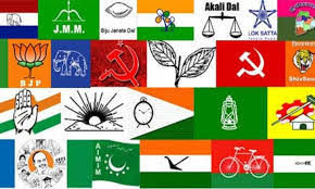 Photos of election symbols.