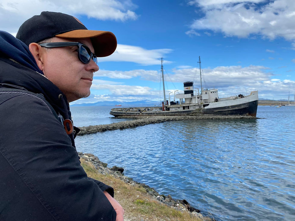 Saint Christopher in Ushuaia