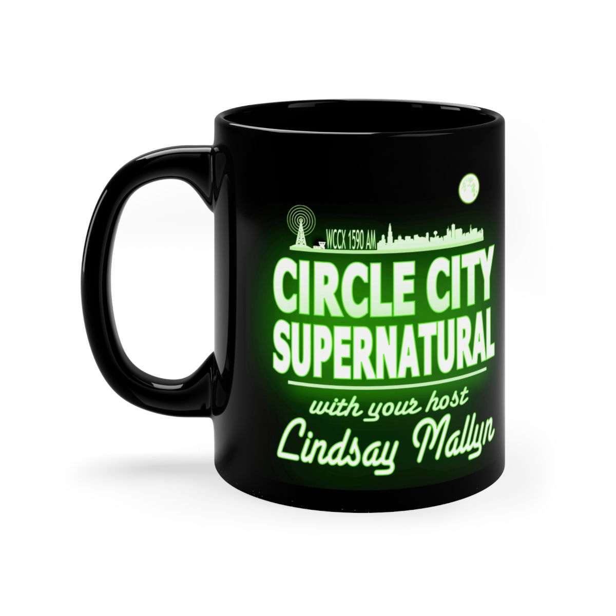 11oz Black Mug