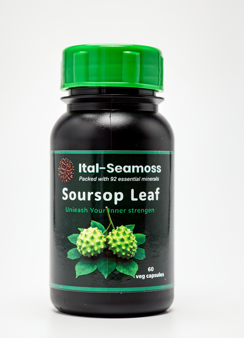 Soursop Leaf Capsules front view