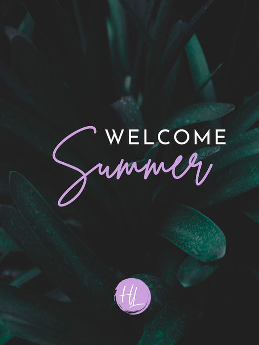 Dark Green Flowers Hair Salon Post