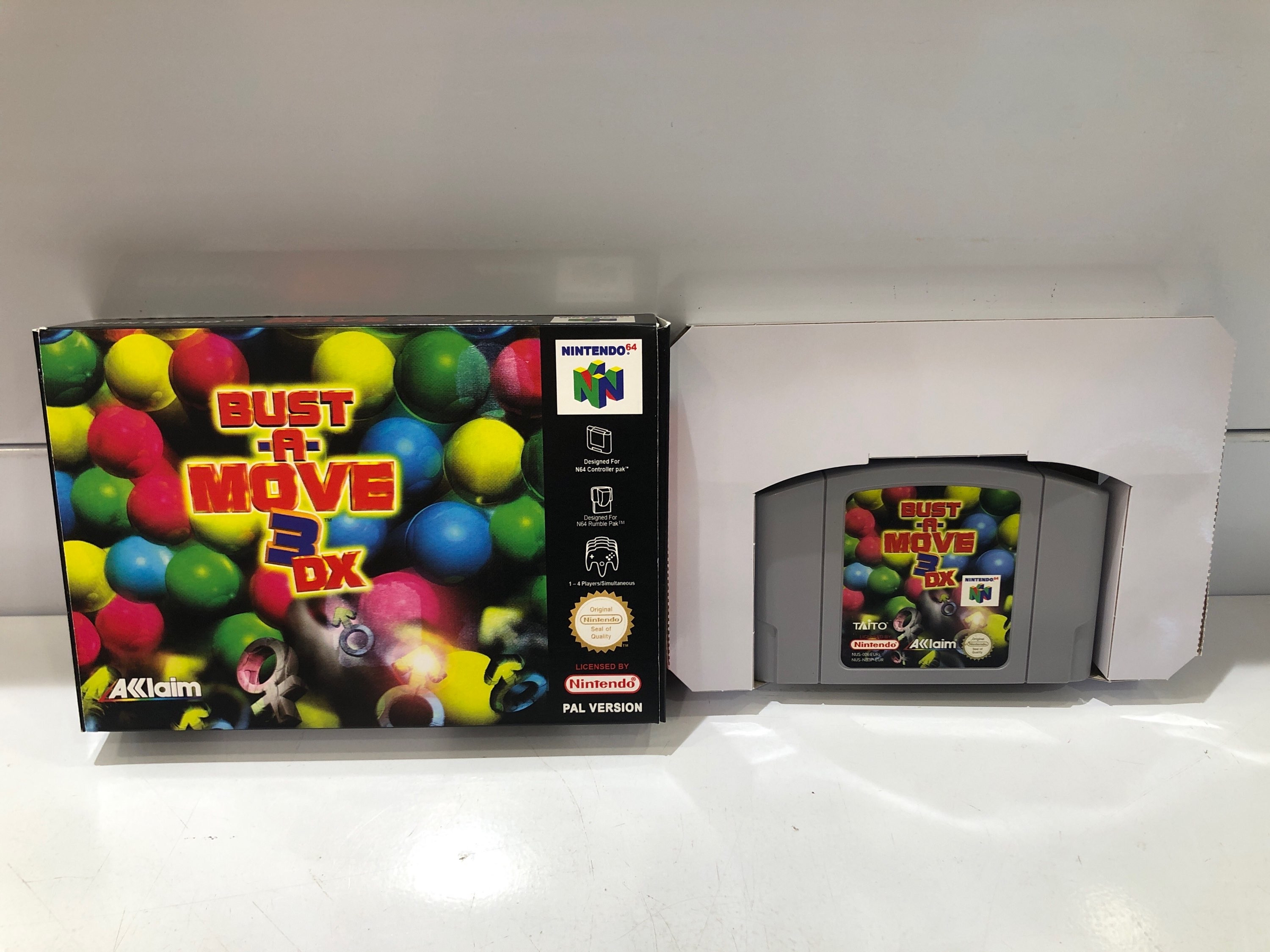 SI Bust a Move 3 DX N64 — imagen 4