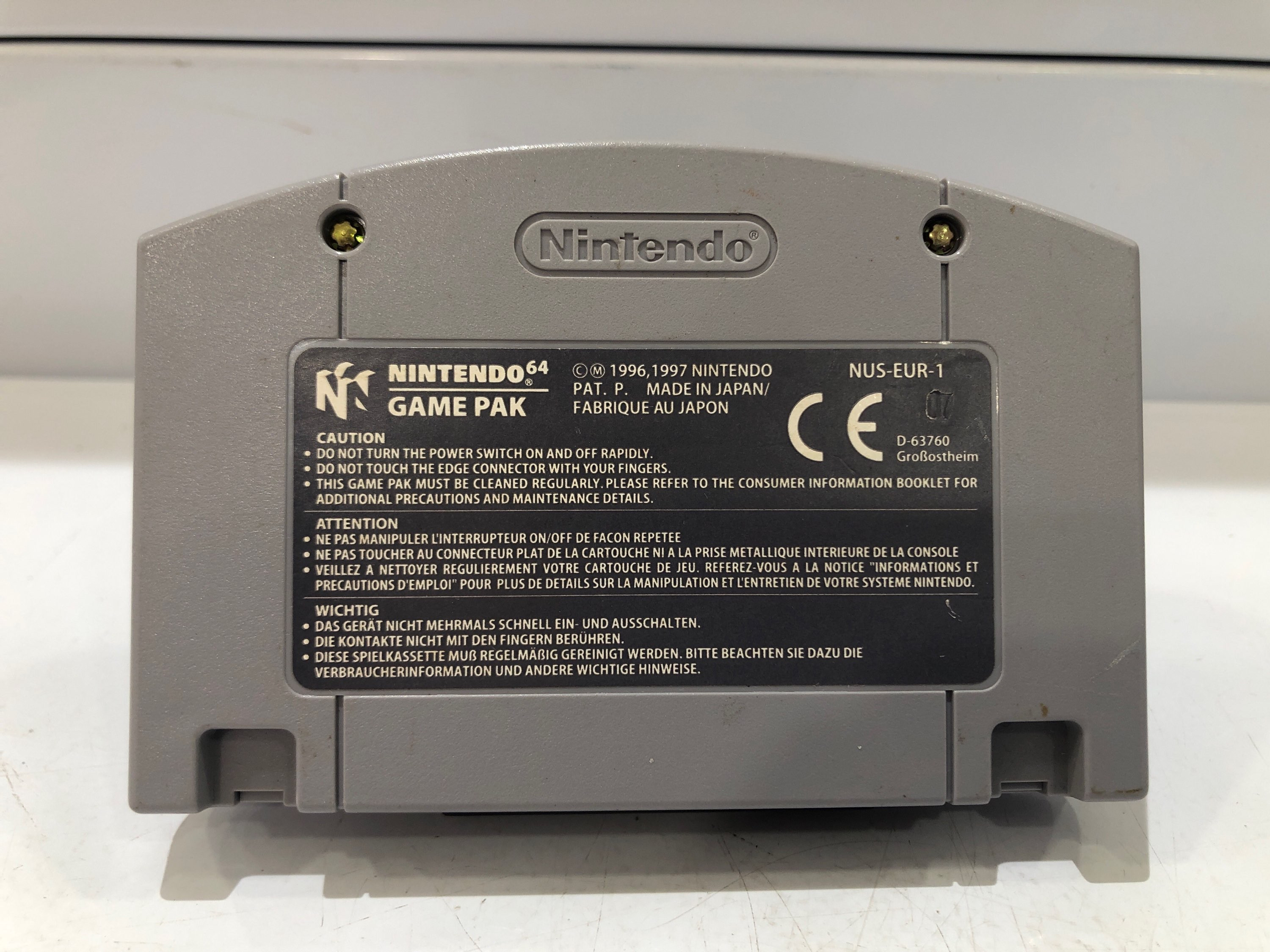 F1 World Grand Prix N64 — imagen 5