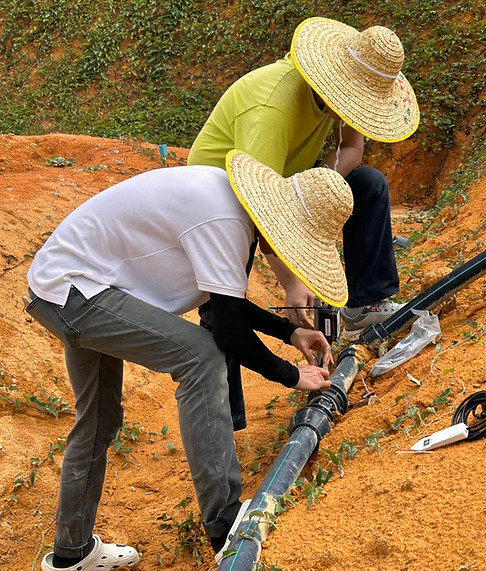 Soil Sensor Installation