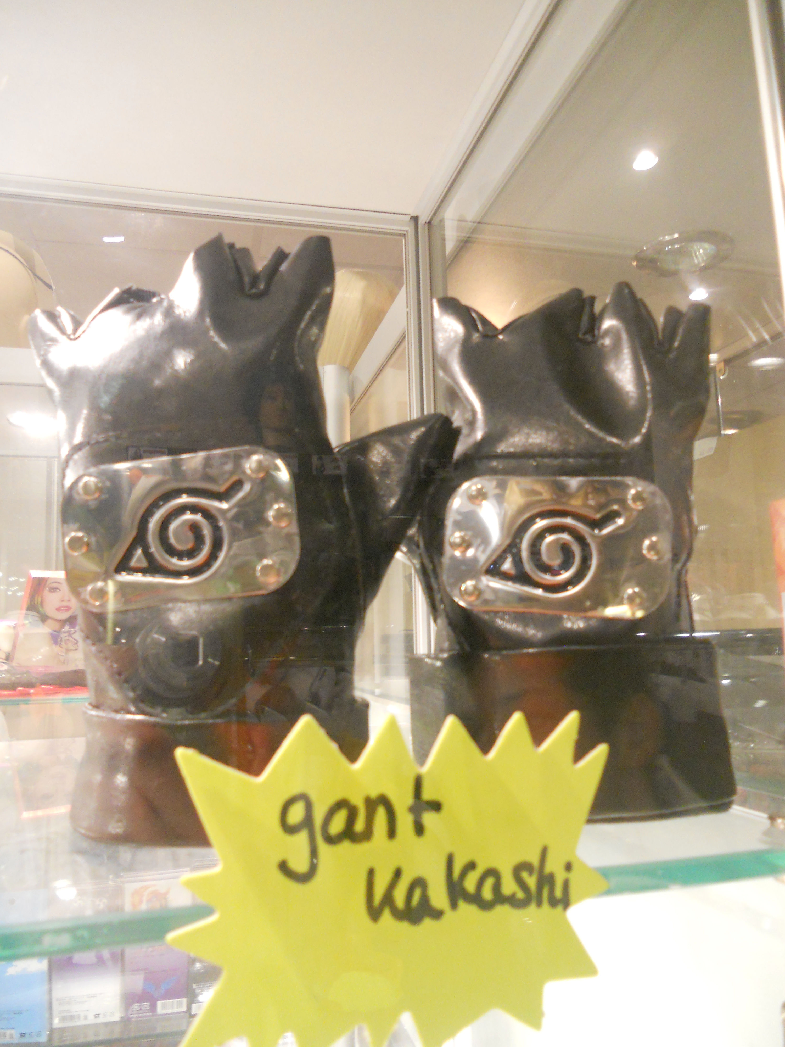 Guantes de Cuero/Metal - Naruto