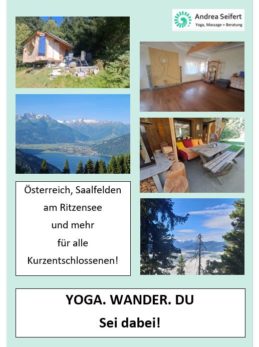 Yoga + Wandern - 20. - 26.10.2025 - Österreichische Alpen - Salzburger Land - Seite 3