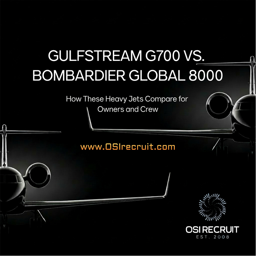 Gulfstream G700 vs Bombardier Global 8000: Which Flagship Jet Sets the New Standard?