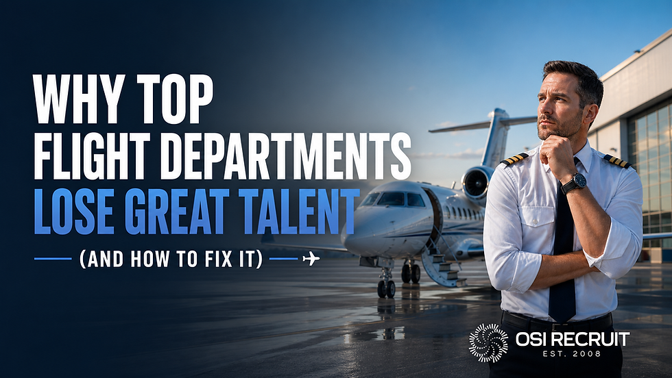 Why Top Flight Departments Lose Great Talent (and How to Fix It)