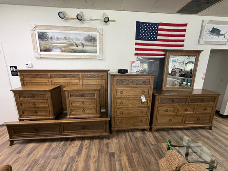 King Size Storage Bedroom Set