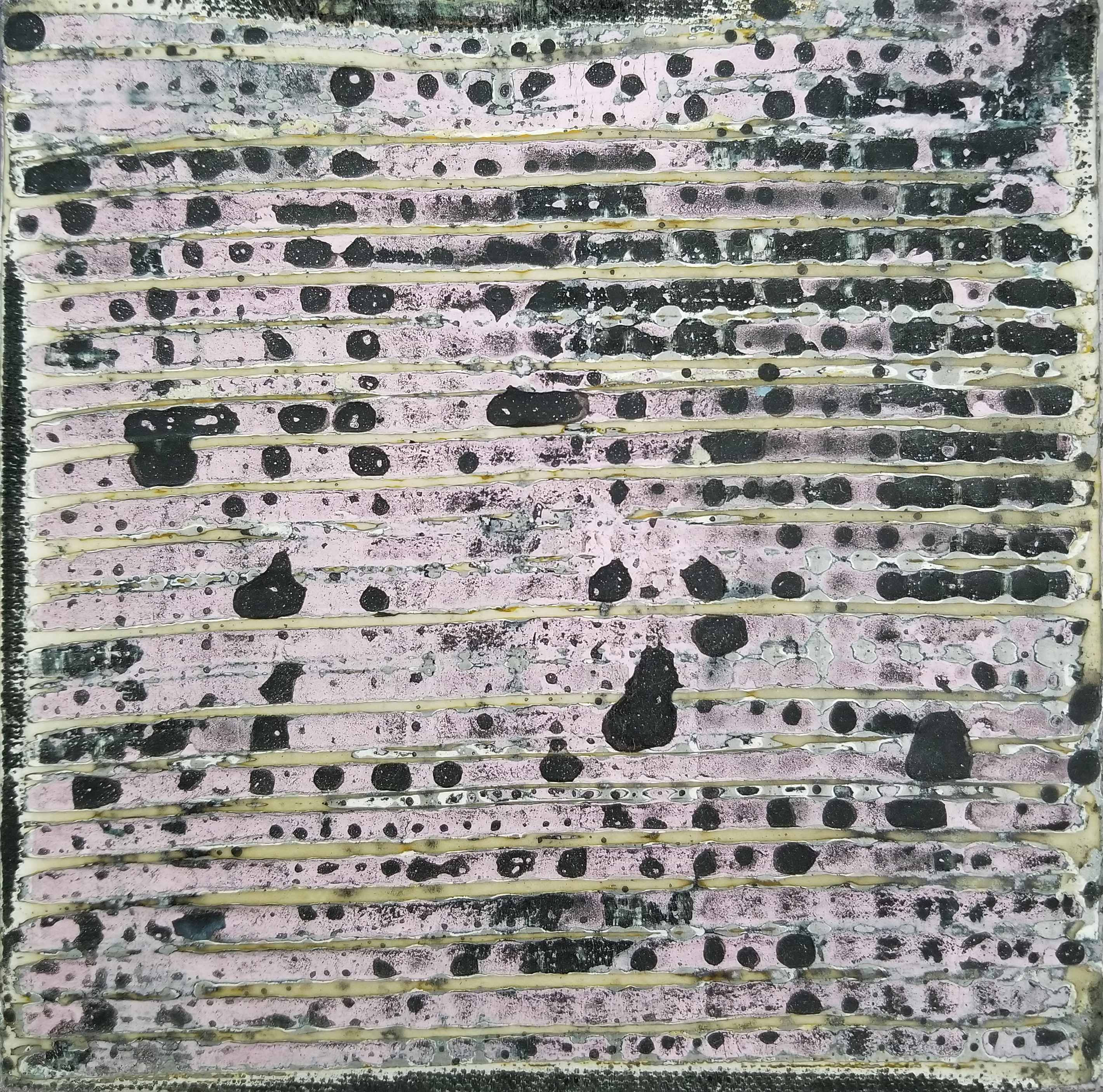 Lynne Golob Gelfman, pink grey black, 2006