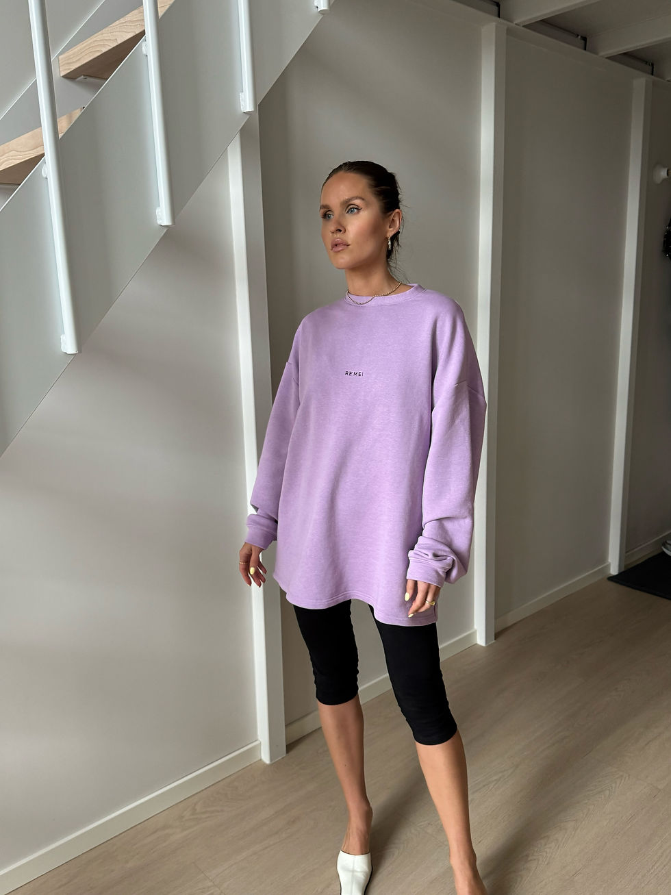 Thumbnail: Moteriškas Backless džemperis | Purple