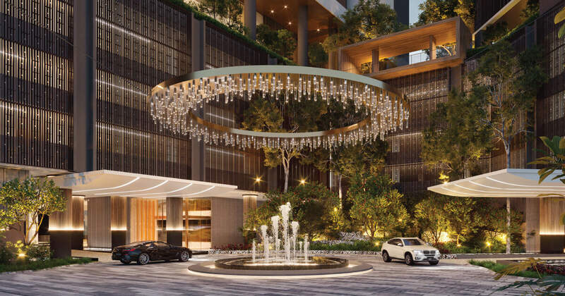 Luxury Residential Lobby