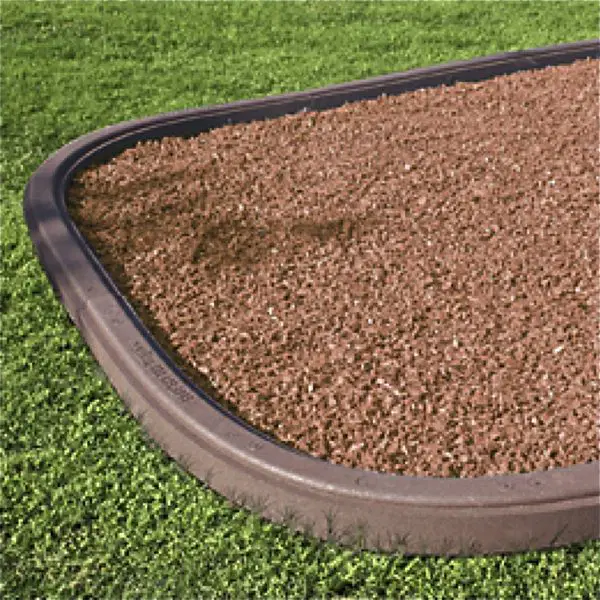 Rubber Curb 5 Foot 8 Inches Long - 4", 6", or 8" High