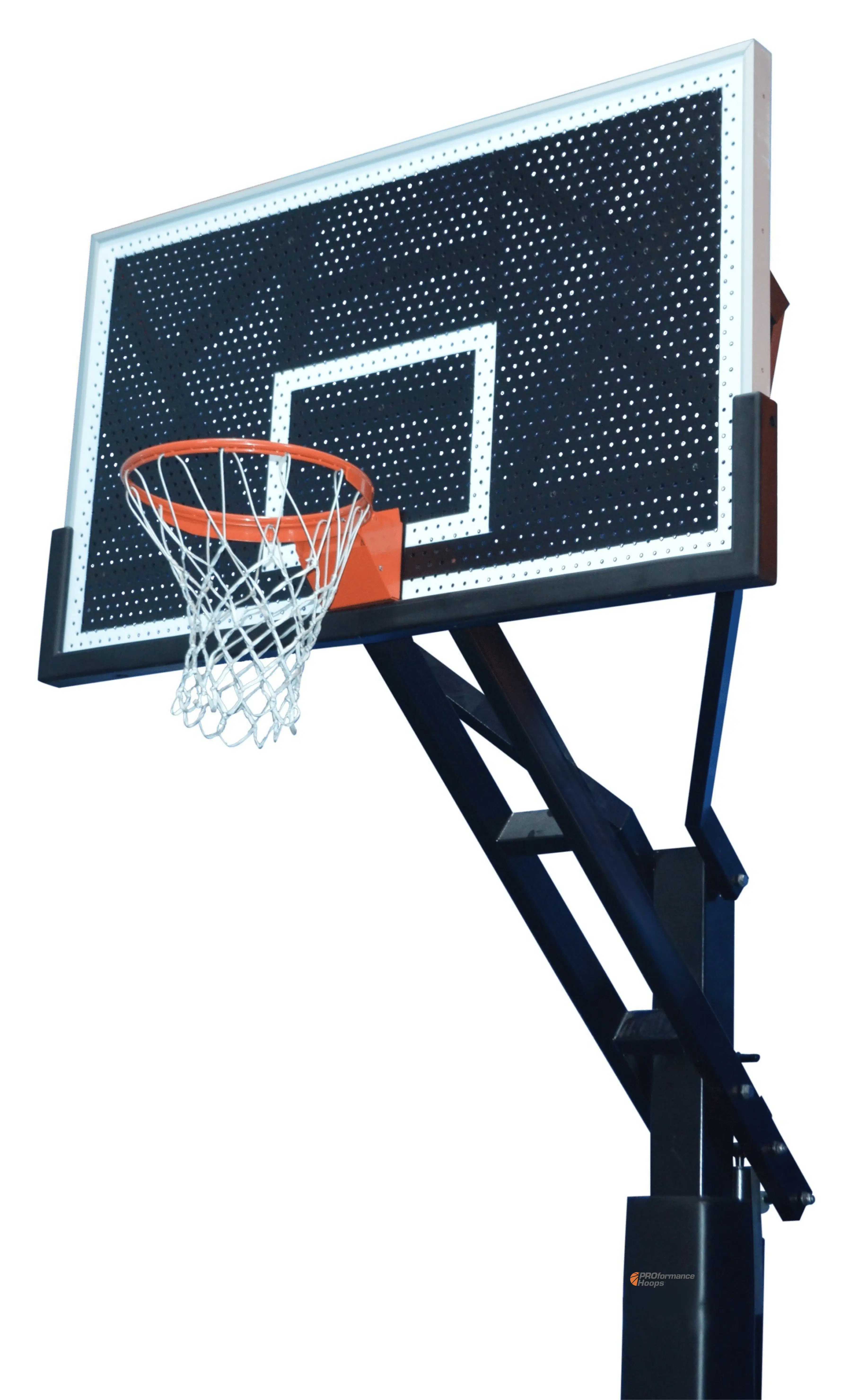 PROview® 672 DXFH (Fixed Height) Perforated Shatter-Proof Aluminum Backboard