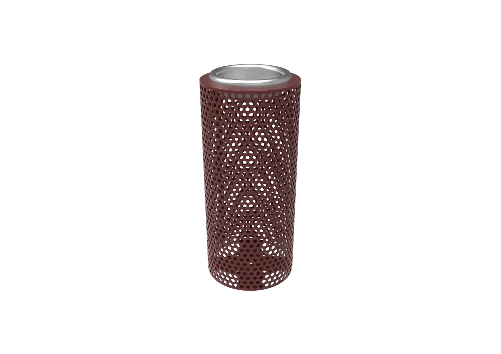 Perforated Steel Ash Urn