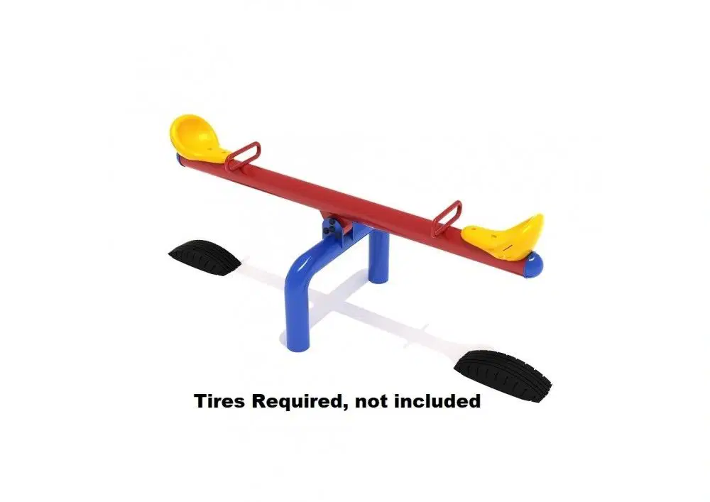 Classic Playground Seesaw - 2 Seat