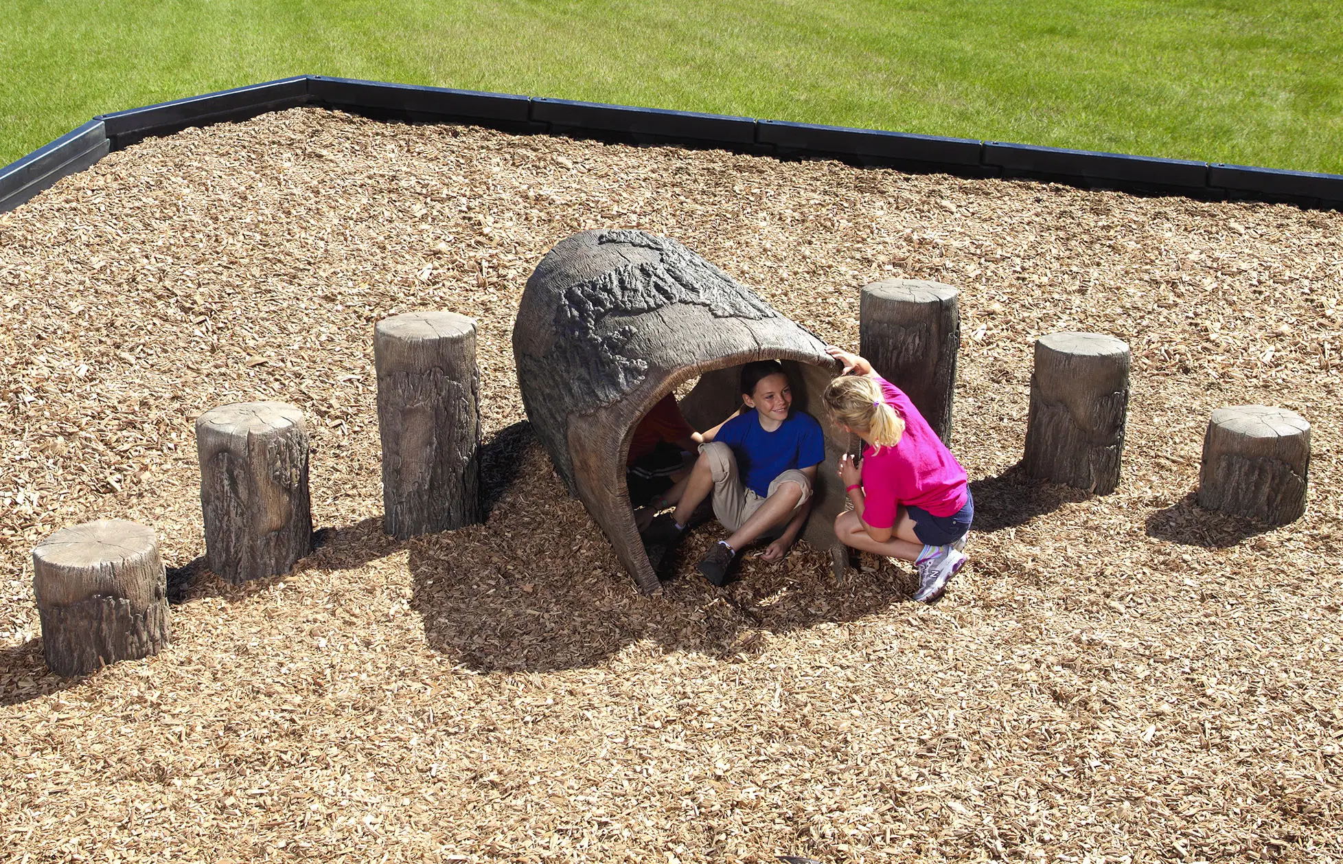 NatureROCKS4’ or 6’ Log Tunnel
