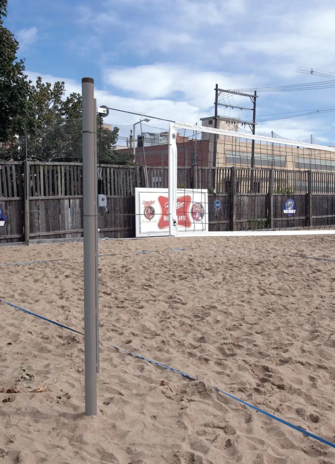 Match Point Recreational Outdoor Volleyball System without Padding