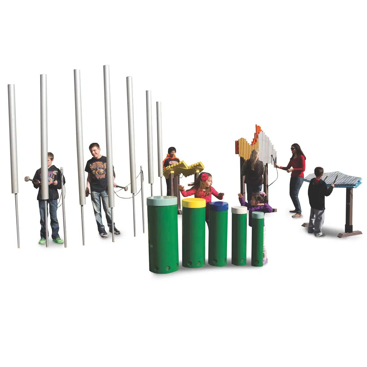 Premium Ensemble (includes Contrabass Chimes, Imbarimba, Swirl, Pegasus, and Dru