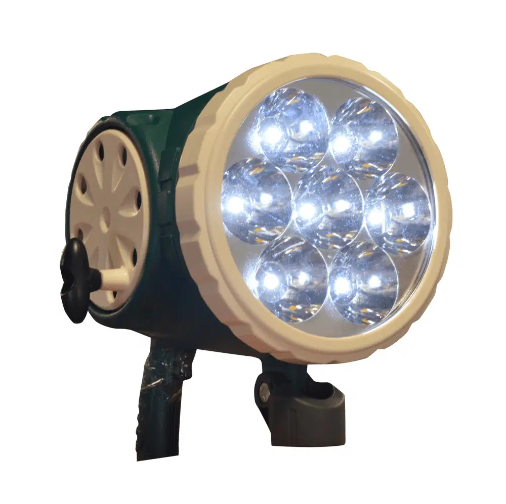 Hand Crank Spotlight