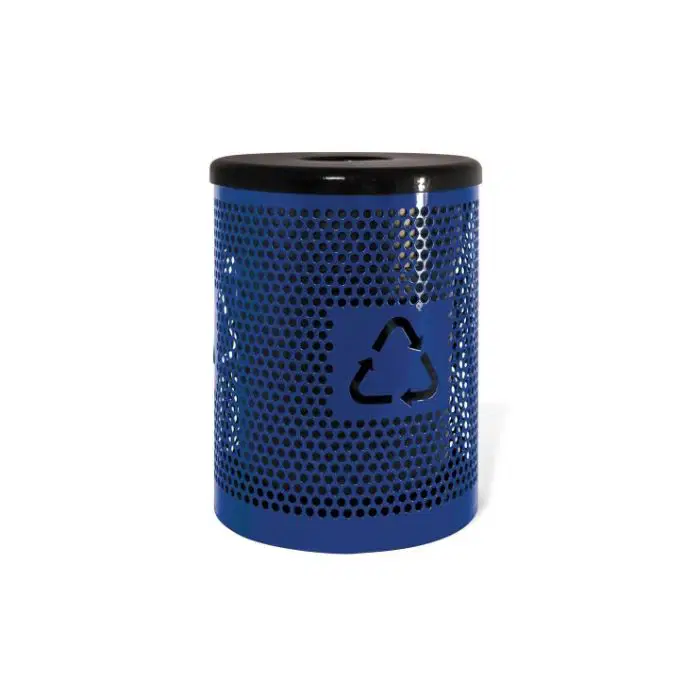 32 Gallon Standard Recycle Logo Trash Receptacle