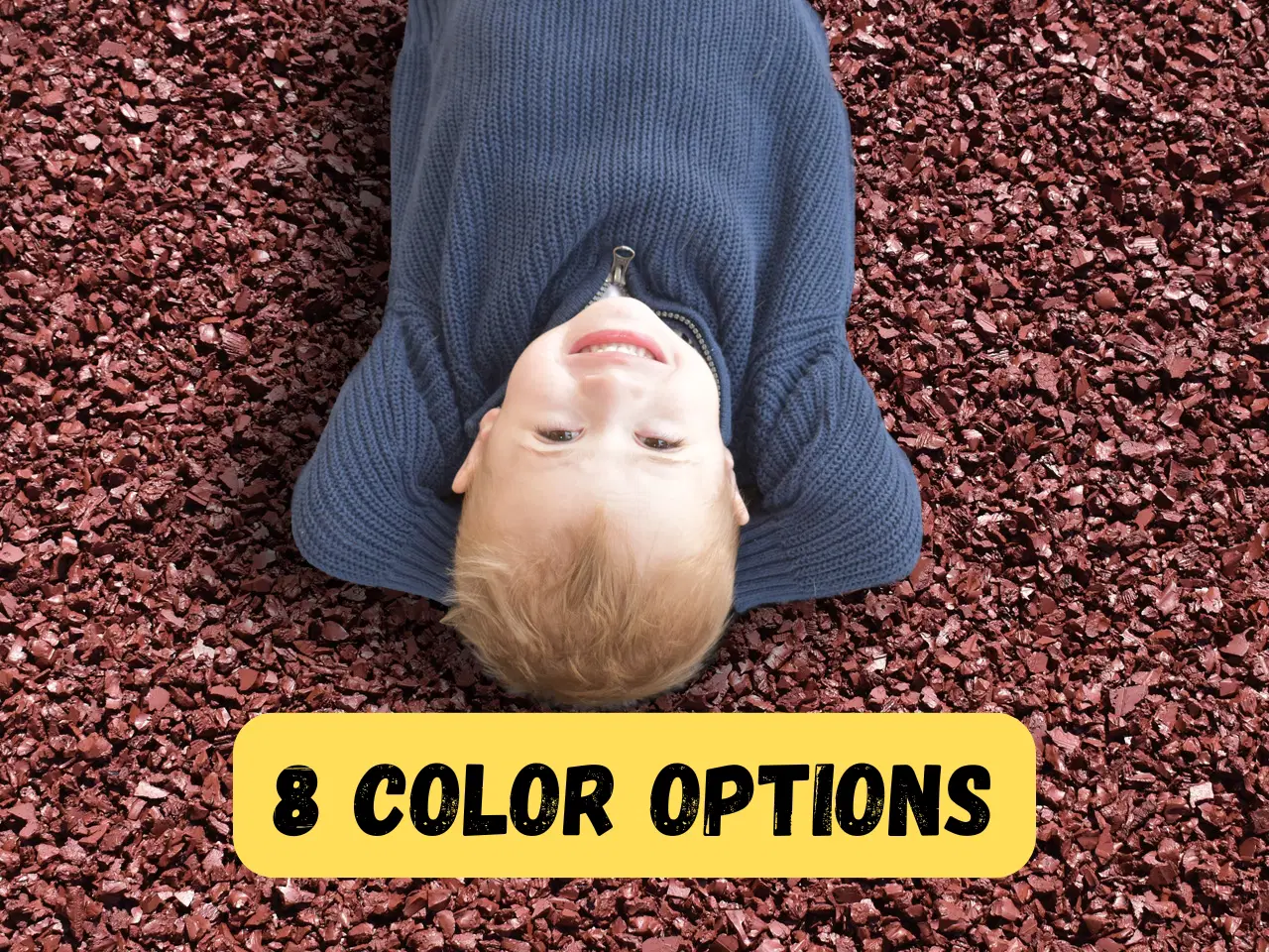 Playground Rubber Mulch in Bulk (2,000 pound bag)
