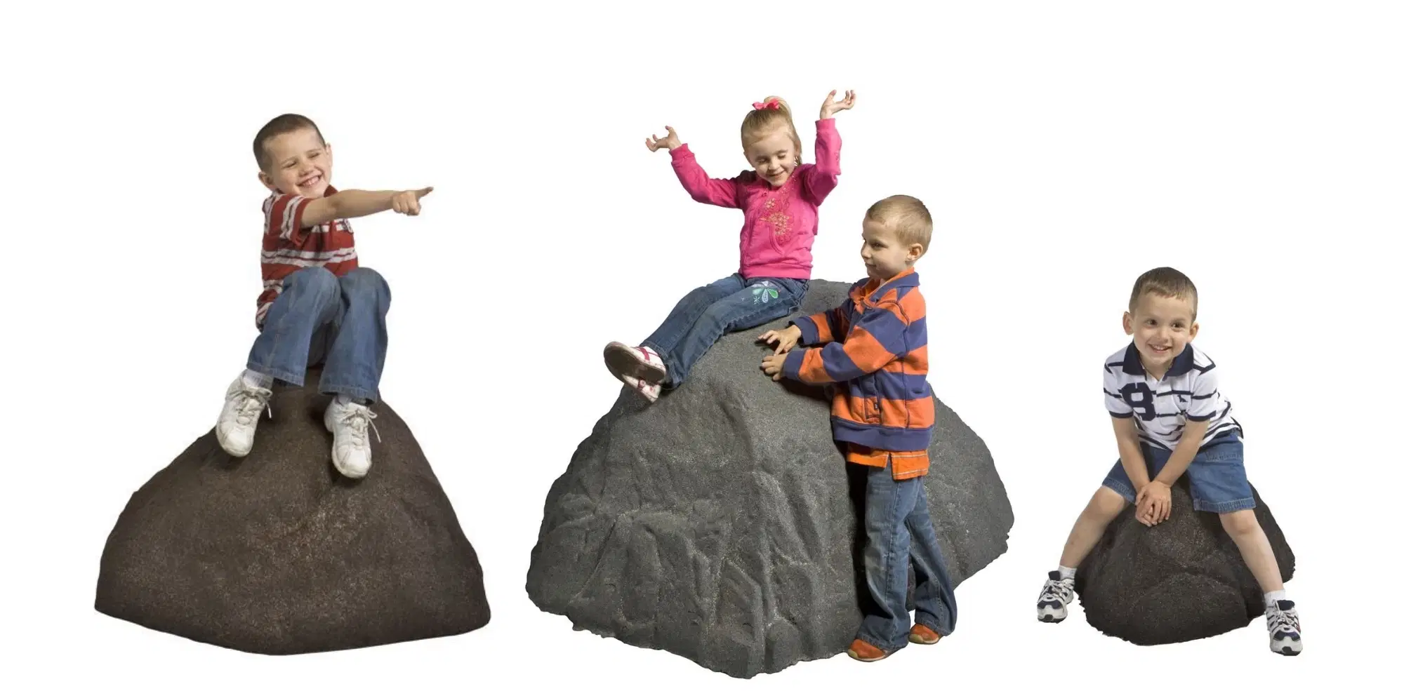 Rubber Boulders (set of 3)