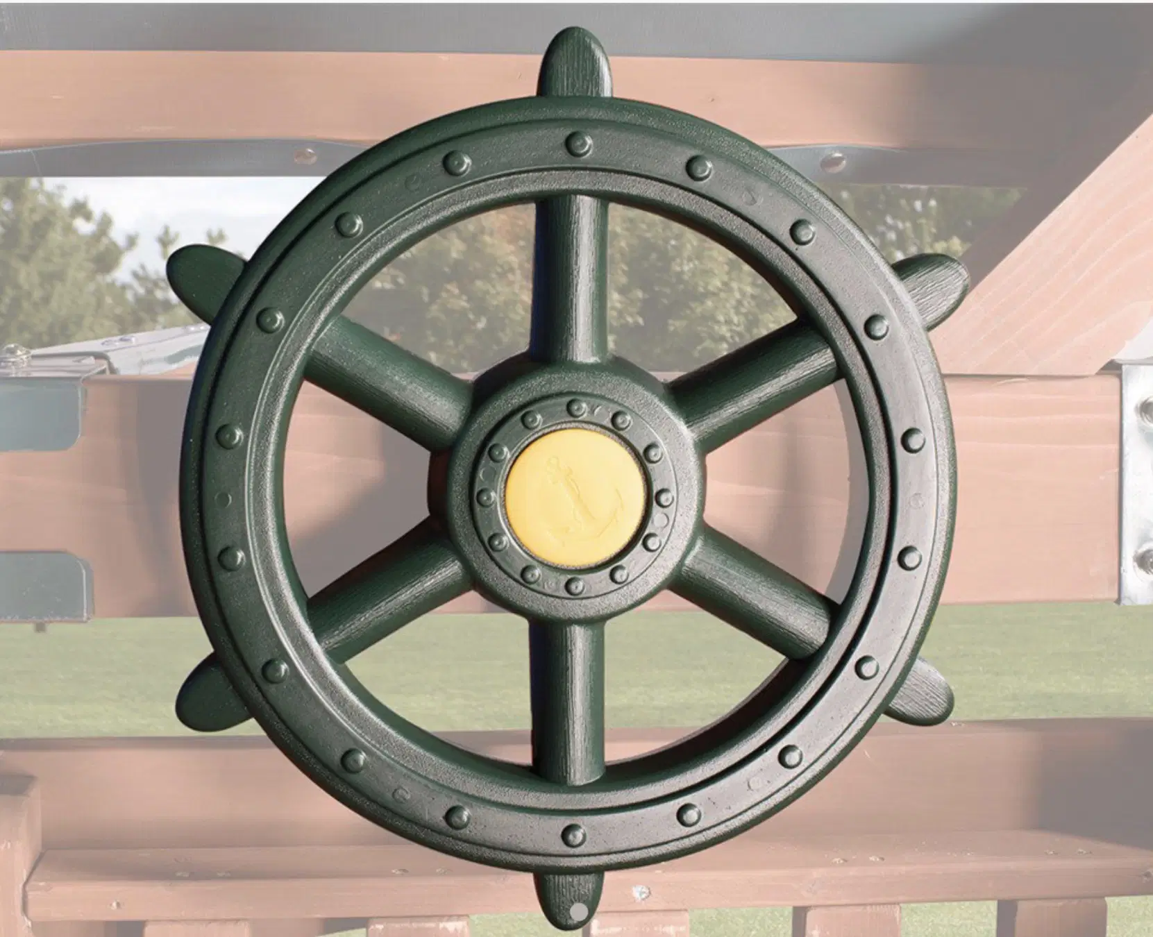 Ship's Wheel Green - BA