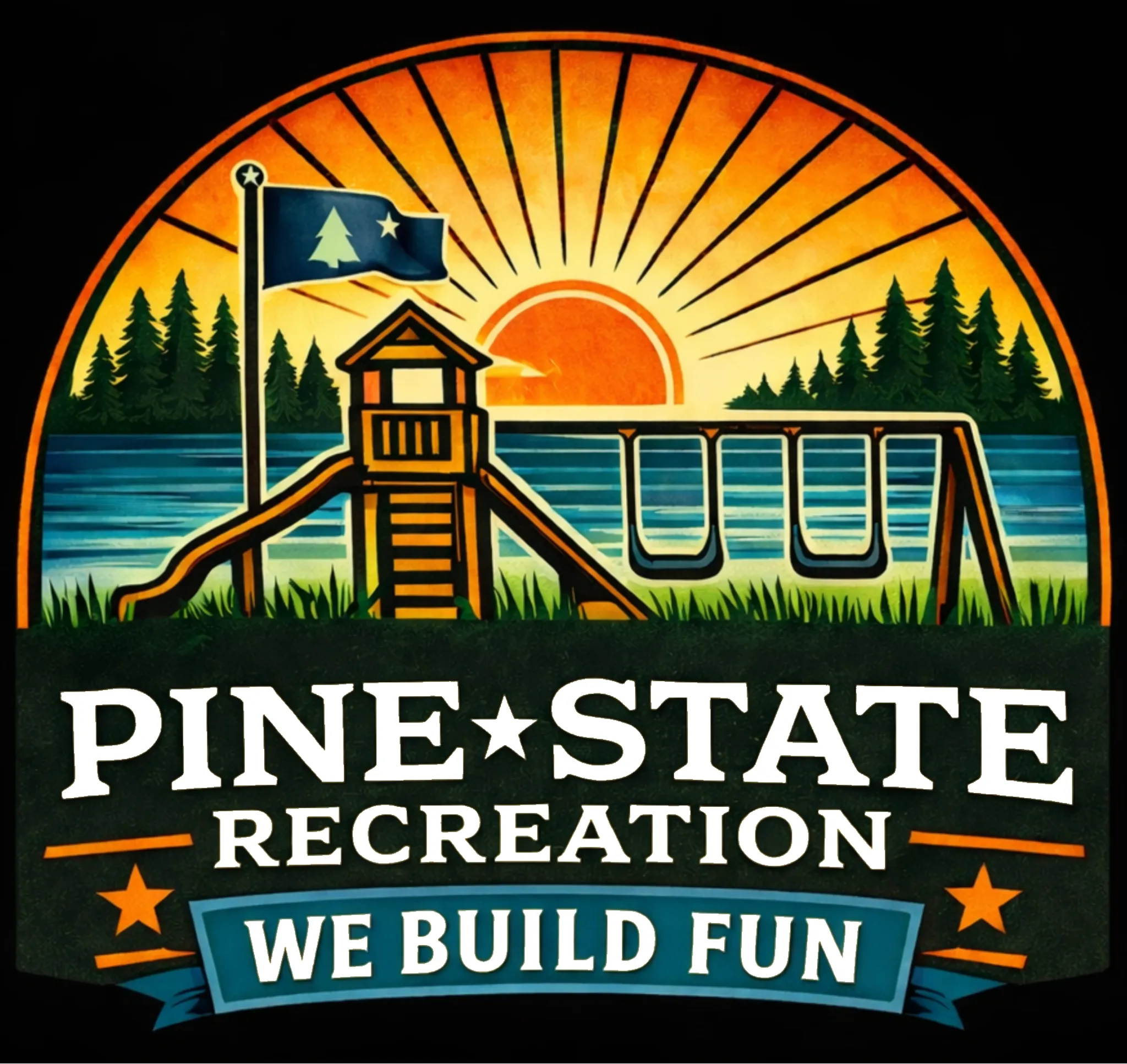 Pine State Recreation logo