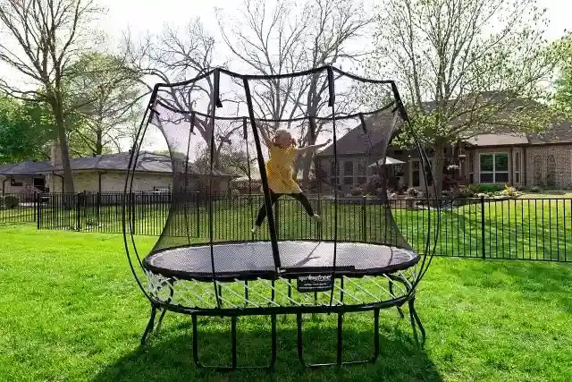 Compact Oval Trampoline 6x9’ - O47