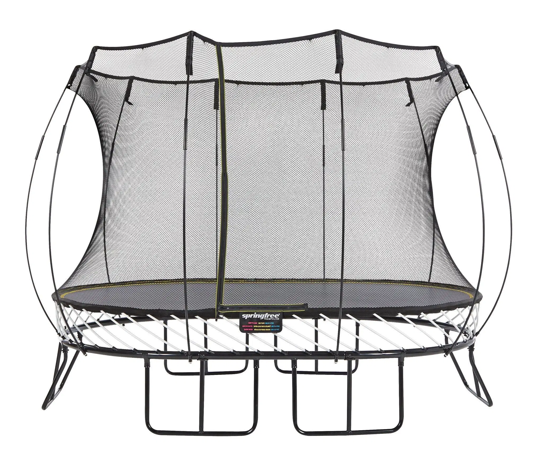 Medium Oval Trampoline 8x11’ - O77