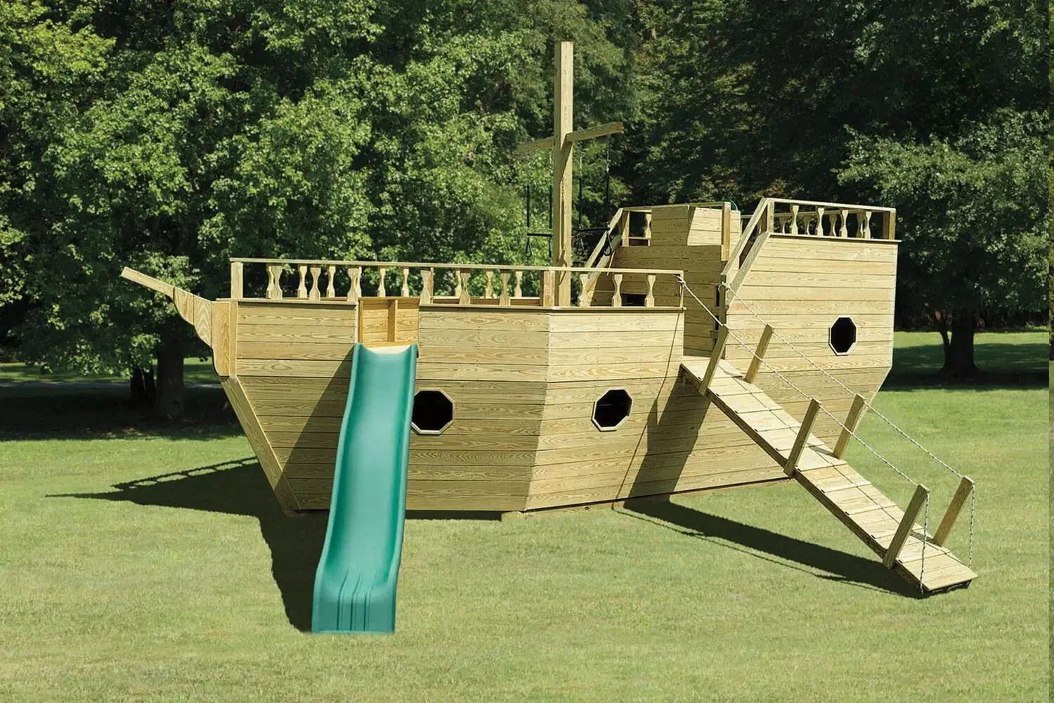 Large Pirate Boat Playset