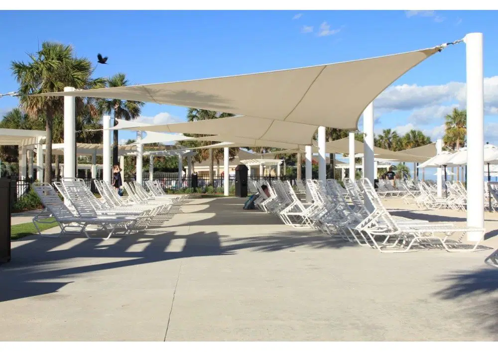 Hyperbolic Sail Fabric Shade