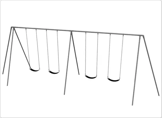 12’ Primary Tripod Swings (1 Bay, 2 Bay, 3 Bay, 4 Bay)