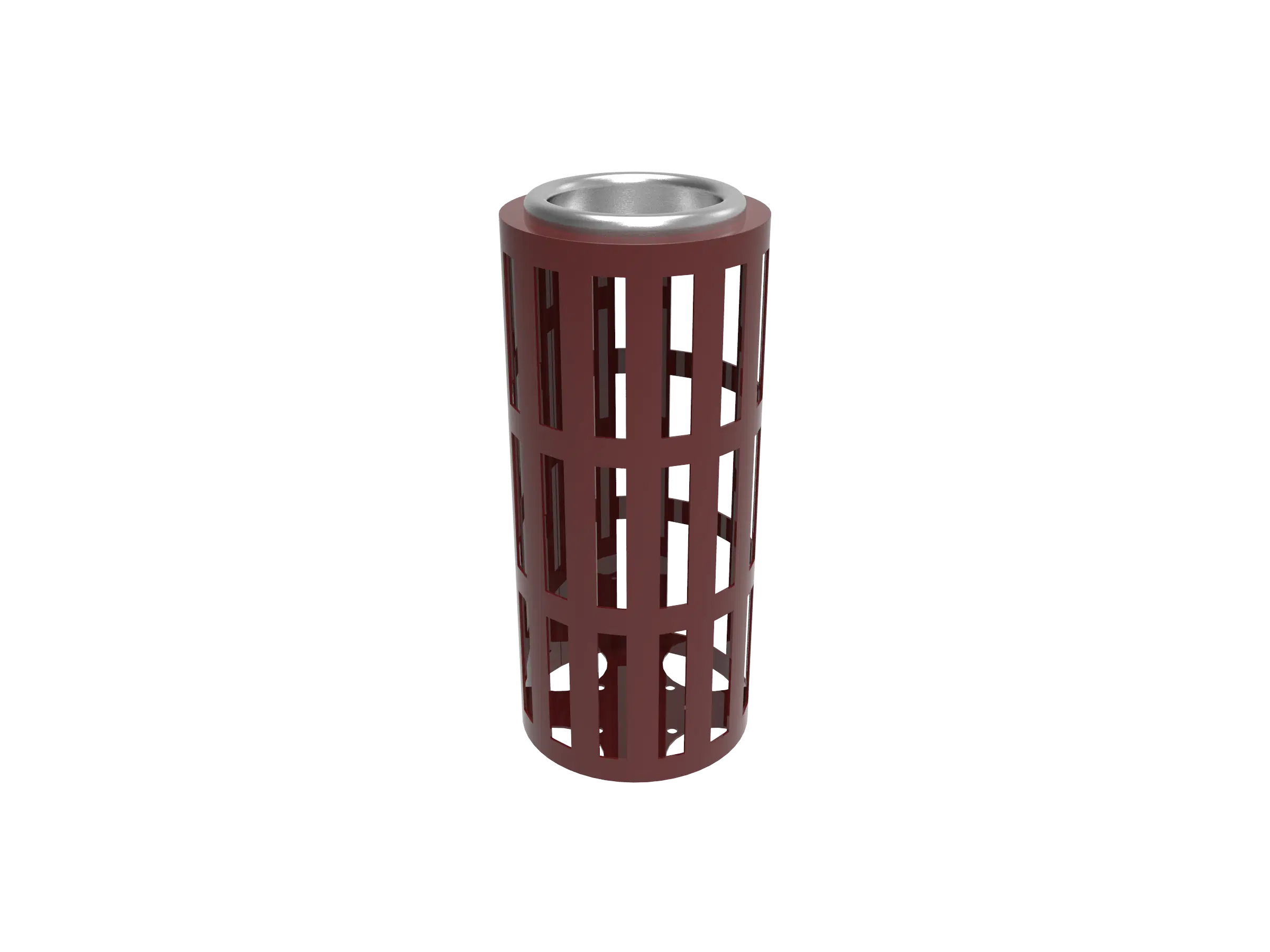 Slatted Steel Ash Urn