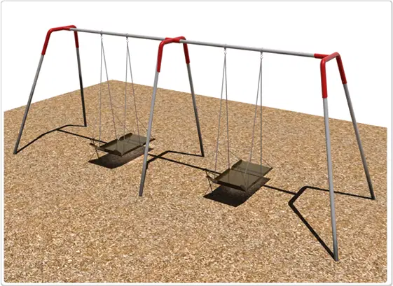 2-Bay ADA Platform Swing