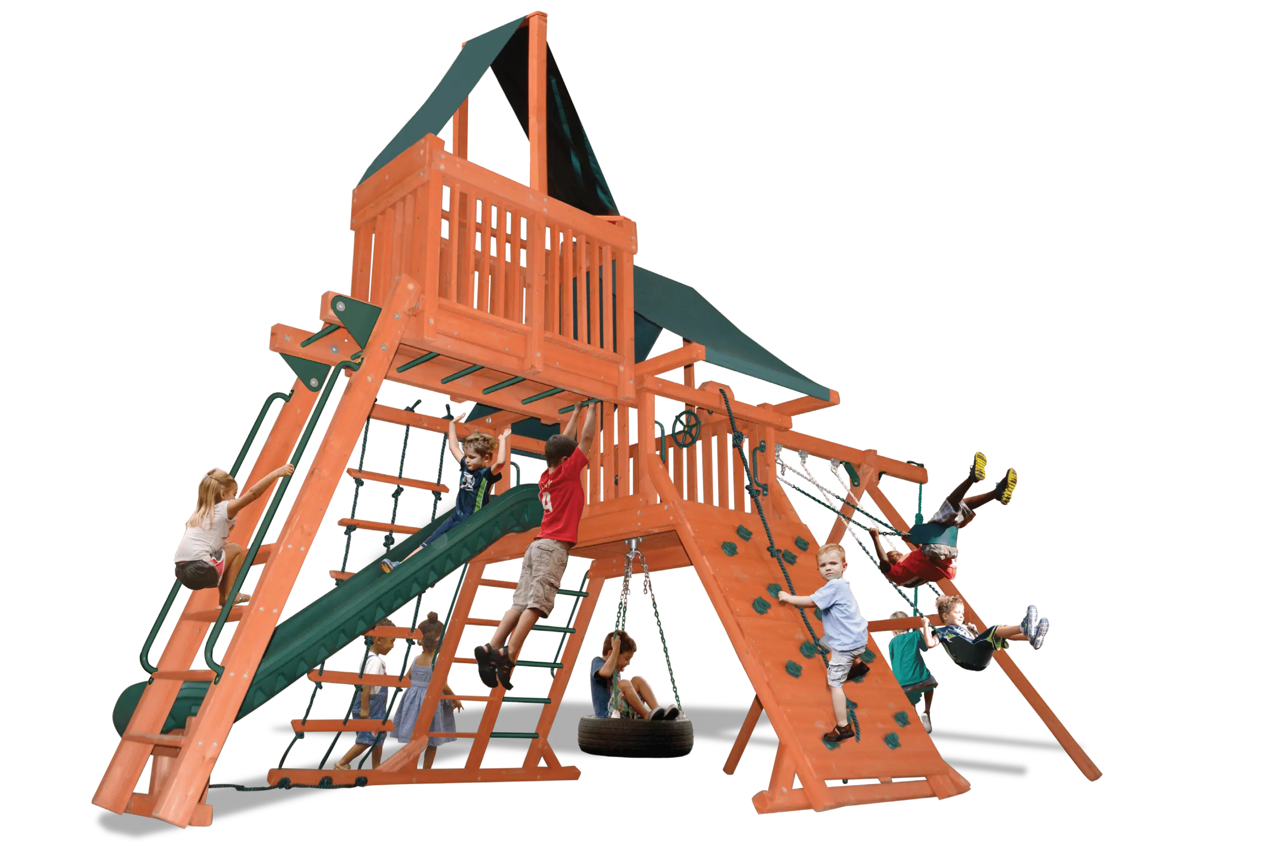 Turbo Original Playcenter Combo 4 Swing Set - 19D