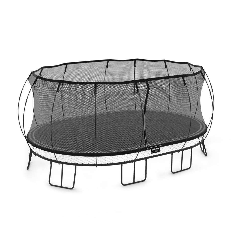 Jumbo Oval Trampoline 12x19’ - O200